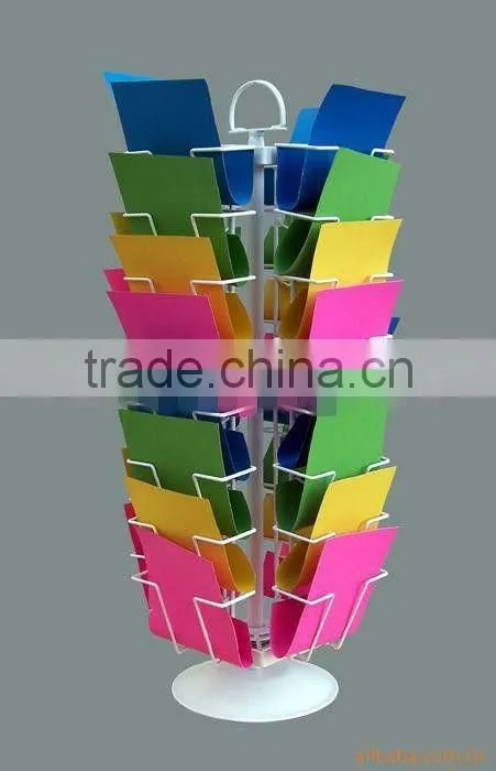Multilevel Wire Metal Gift Wrapping Paper Display Stand