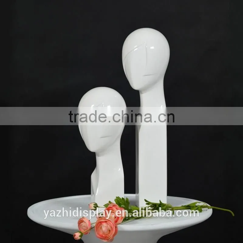 Fashion Long Neck Female mannequin Head Display For Hat/wig