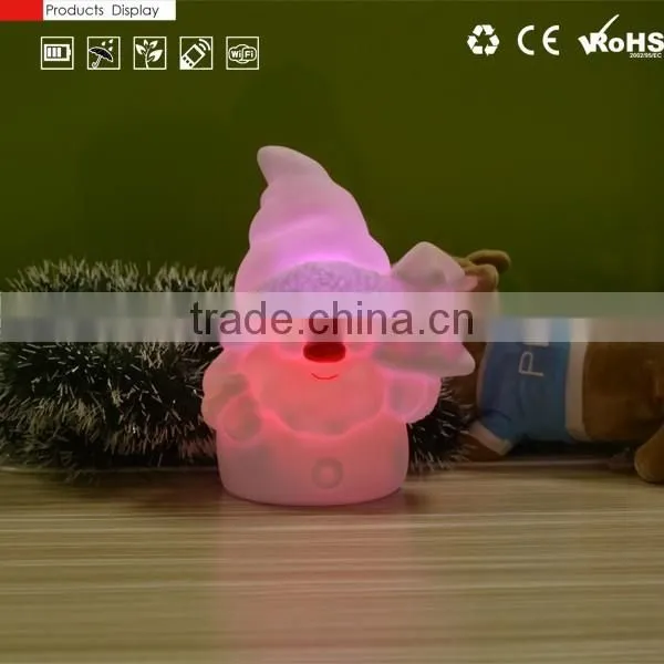 soft snowman LED night light for Children