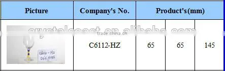 Promotional wholesale clear machine made water goblet glass/short stem machine made wine glass