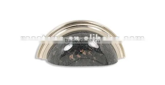 cup pull-BG-BN granite pull cup pull brushed nickel for kitchen and bathroom