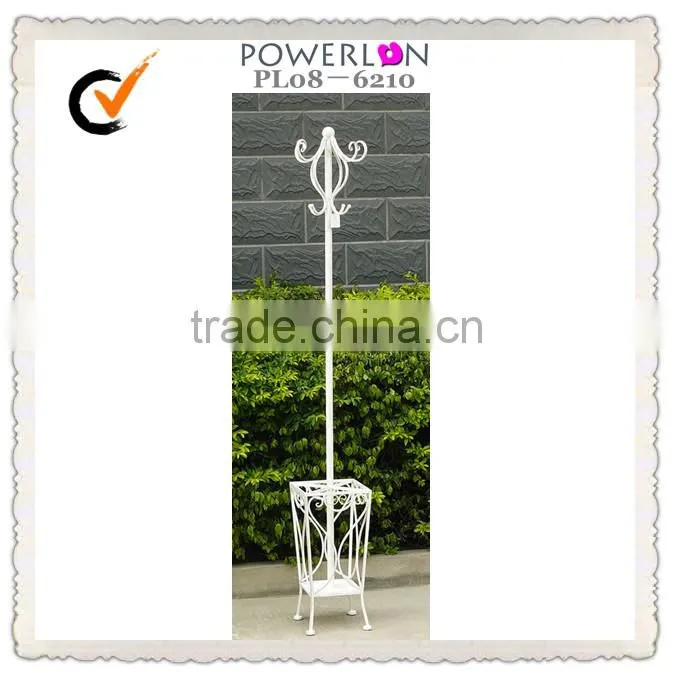 Antique portable metal nitori hat rack stand