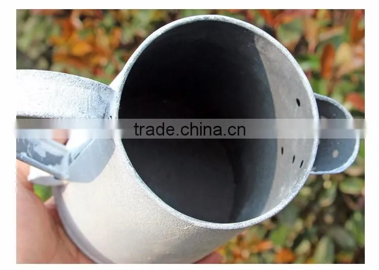 china cheap custom printed antique indoor decoration metal flower pots with birds printing for livingroom