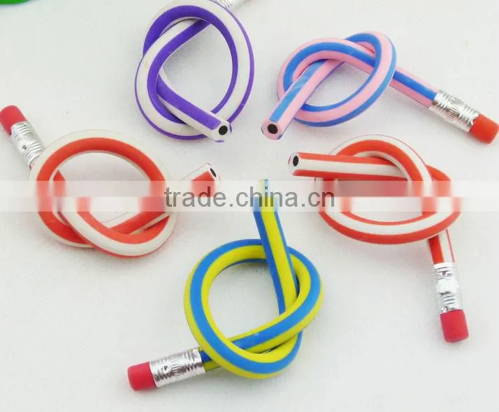 M054 Korea stationery creative flexible shape custom soft pencil