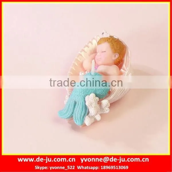 Little Sea Maid Sleeping Fancy Birthday Cake Candles