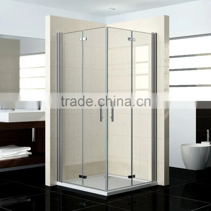 6mm clear glass 2 sided shower enclosures