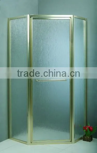 Glass aluminum,Patterned shower glass