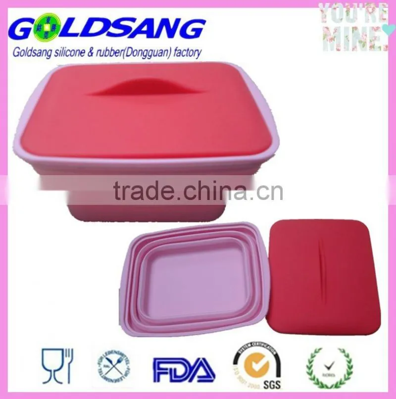 Silicone Feeding Bowl Water Dish Collapsible Travel Portable bowl