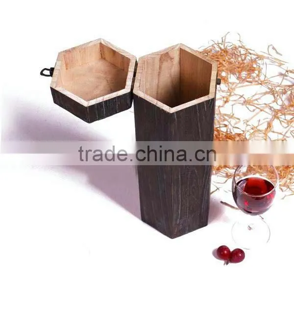 2015 unfinished round wine box with apron