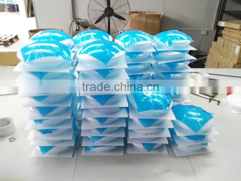 half round plastic outdoor light cover,plastic cover for led lamp,lamp shade