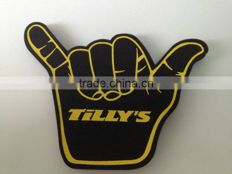 Promotion sponge Foam Hand gloves