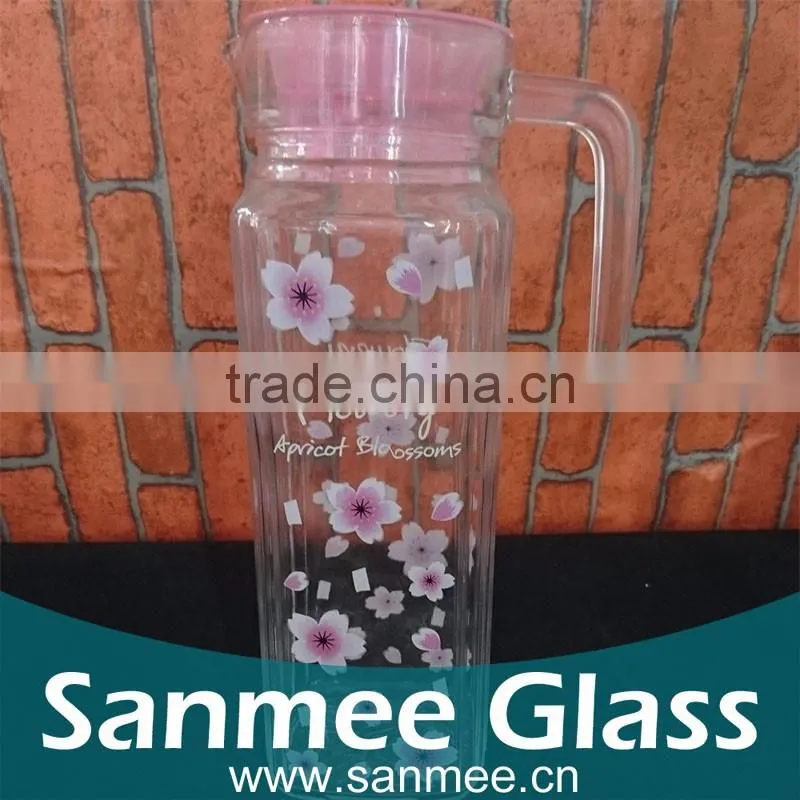 Manufatcure Printed Water Glass Bottle Wholesale