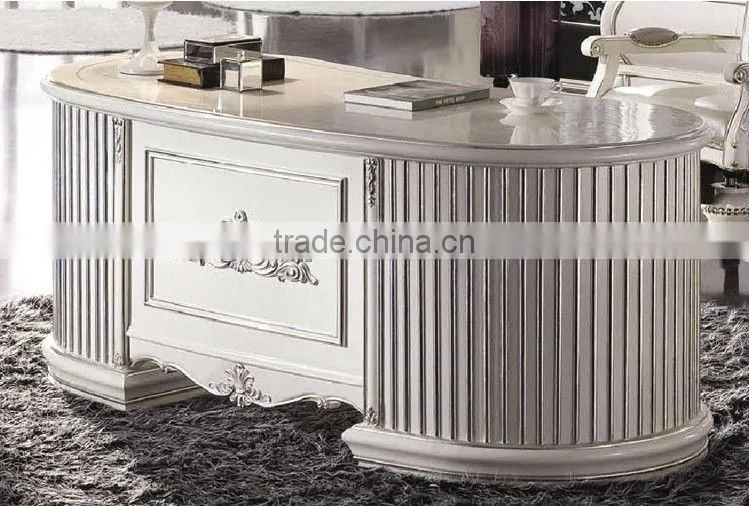 New French Classical Style Office furniture, Best Quality French Style Desk,Elegant Chair,Grand Bookcase(BG600089)