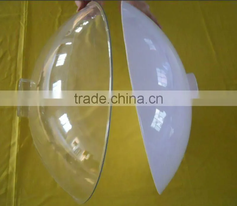 PVC vacuum forming suction lampshade of plastic