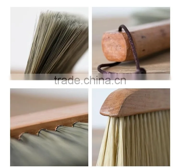 wood handle plastic cleaning home brush
