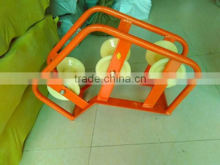 10KN Nylon Wheel Bridge-type Cable Pulley Rollers