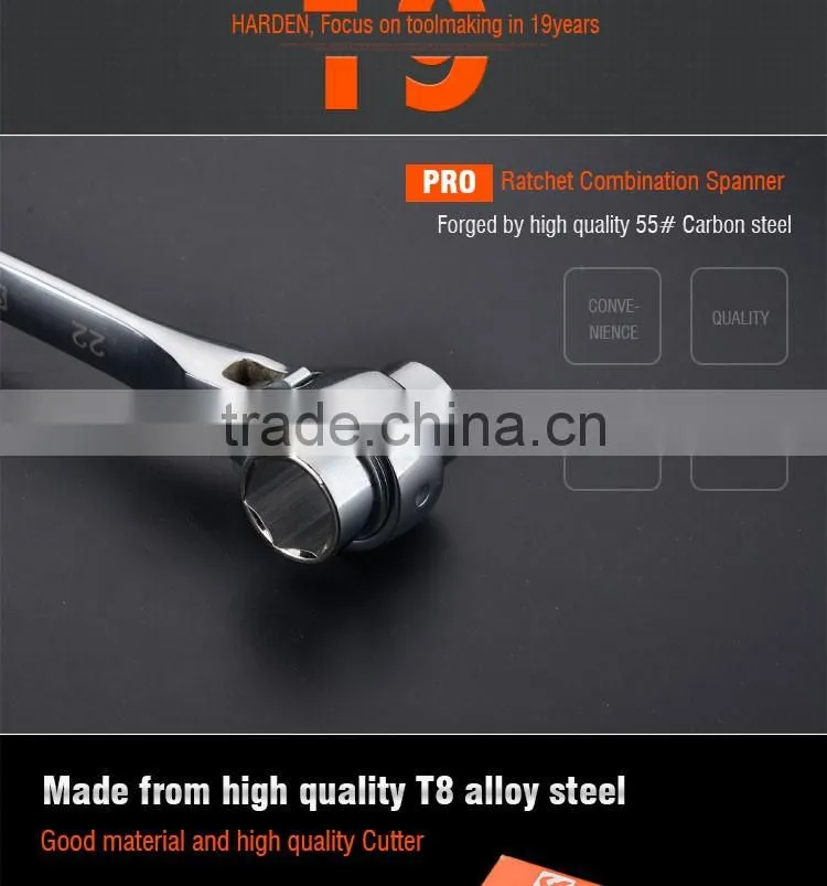 Ratchet combination spanner for hand tools 2016 / Professional wrench high quanlity tools wrench