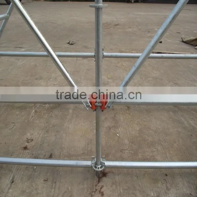 Q345 standard ringlock system scaffolding