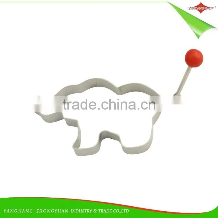 ZY-F1460 stainless steel egg ring pp ball handle fried egg ring hen style mold