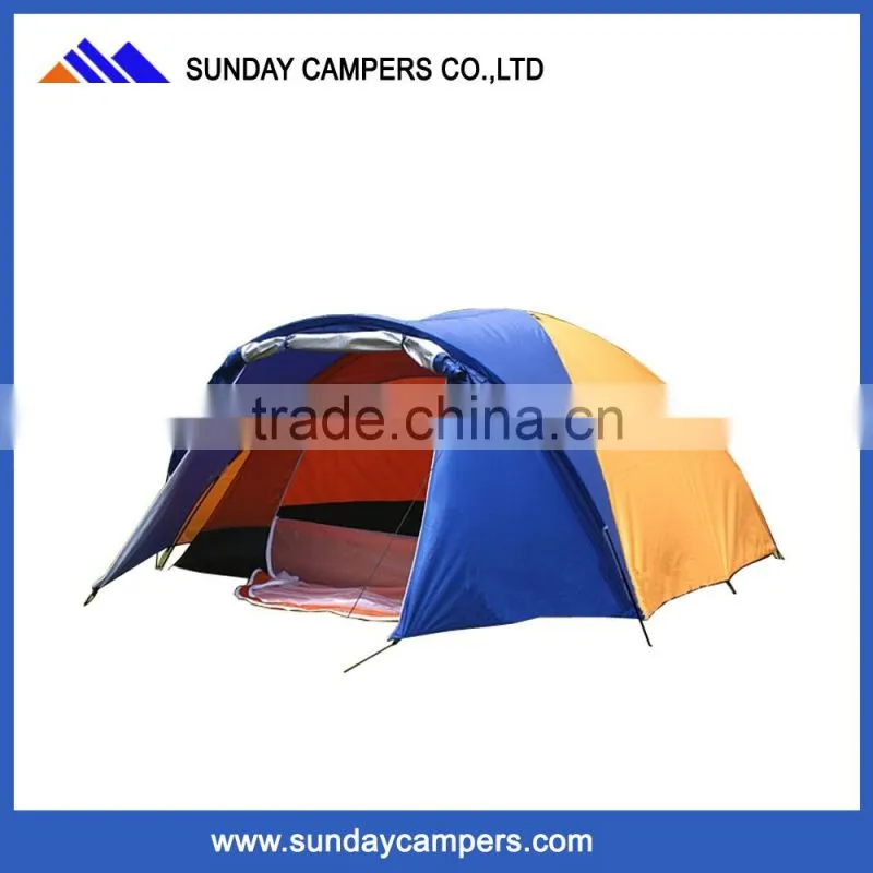 New arrival cheap 3-4 person waterproof heavy duty tents for camping