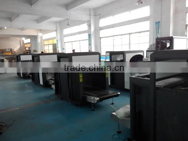 Long warranty baggage x ray inspection machine. luggage scanner machines