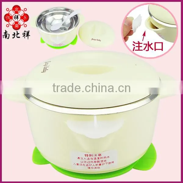304 Material Stainless Steel Thermal Suction Food Bowl for kids