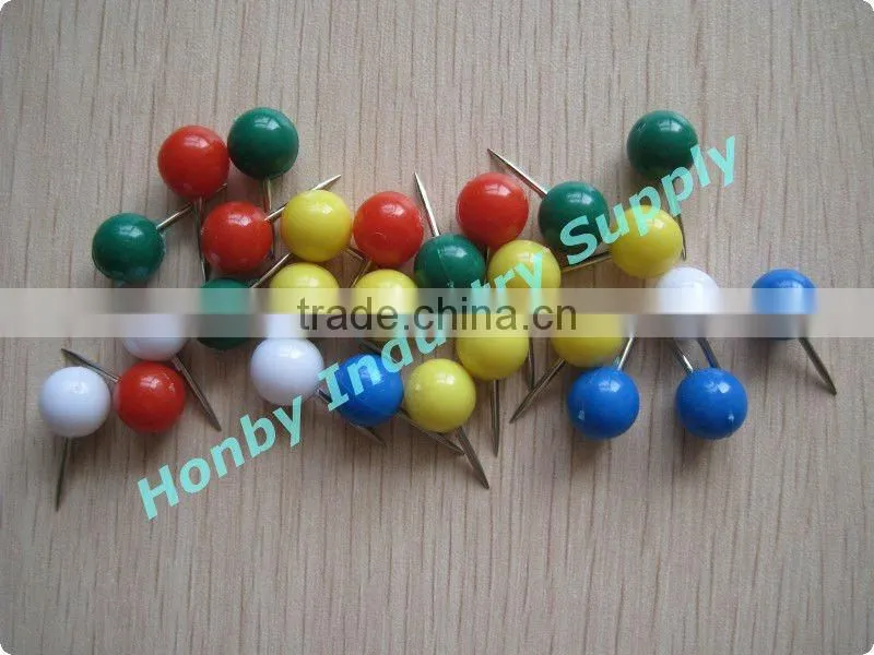 10mm Jumbo Blue Round Map Tack