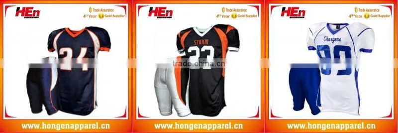 Hongen apparel OEM or ODM American football suit / American football clothing / American football apparel