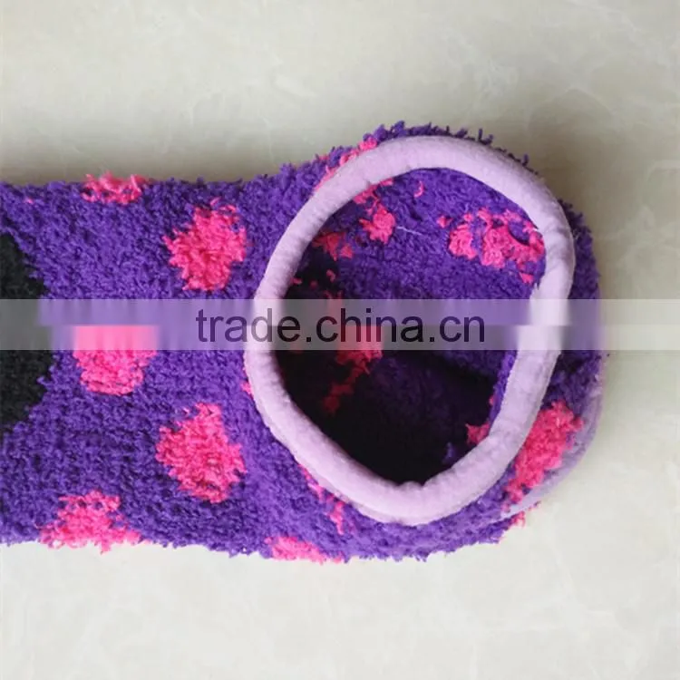 custom soft microfiber floor socks