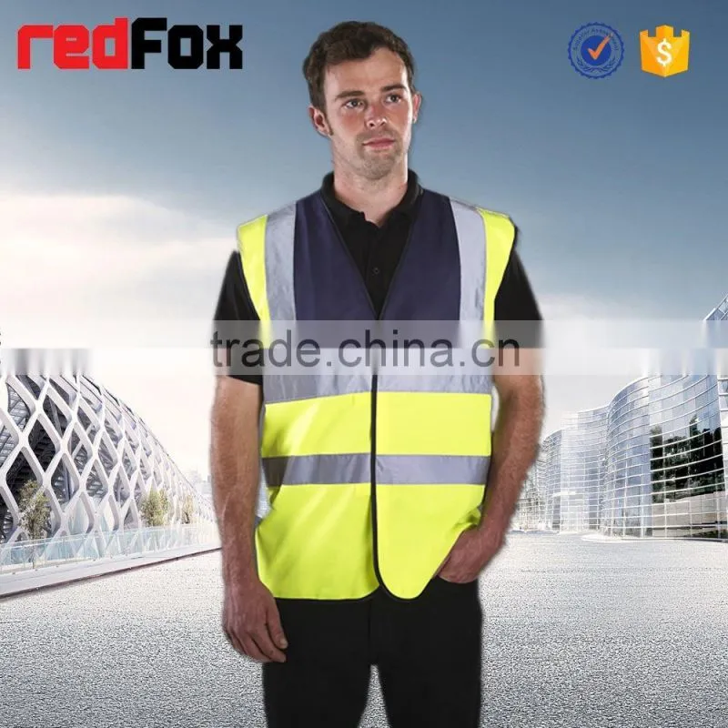 kid polyester reflective safety vest with custom logo