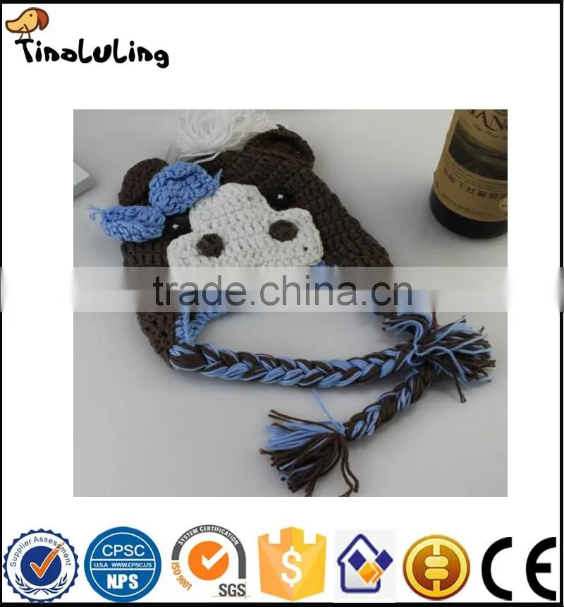 NPT33 New Top Sale Newborn Photography Props Handmade woolen Baby Hat