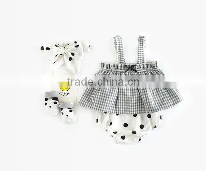 Polka Dots Newborn Baby Clothes Toddler Clothing Eco-Friendly Shorts