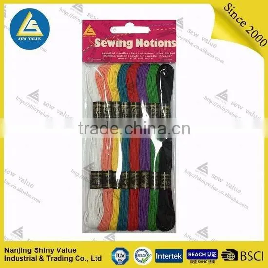 30s/2* 6 100% cotton embroidery thread