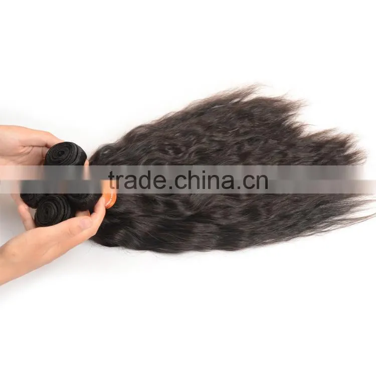 Unprocessed Virgin Brazilian Hair Weaves Wavy 8A Natural Wave Brazilian Human Hair Extension Wholesale