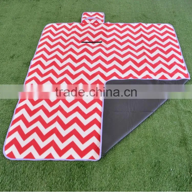 2016 durable camping polar fleece picnic blanket,wholesale children picnic blankets