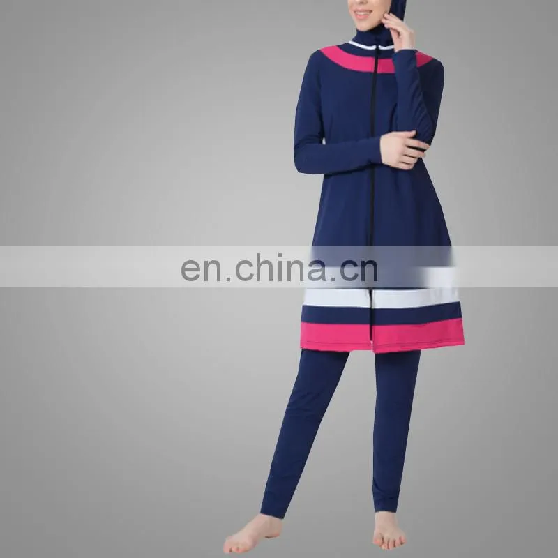 Printing Muslim SwimwearSpecial Islamic Woman Dubai Swimming Suits Wholesale 2017 Design