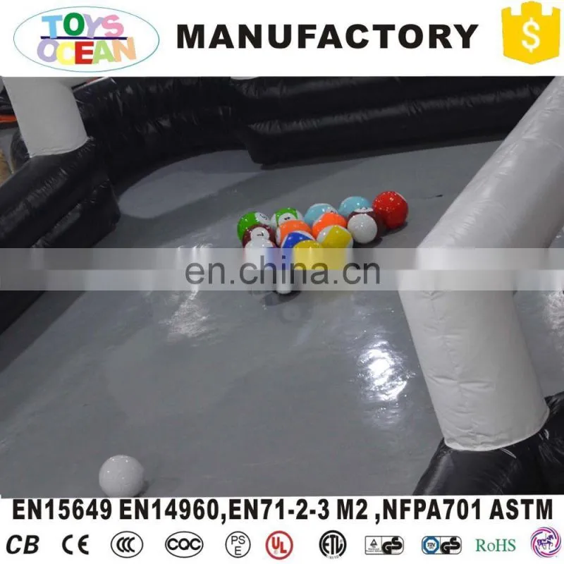 Inflatable Billiard Tables Game Inflatable Snooker Ball Football Field
