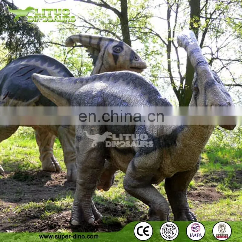 Dinosaur Park Settings Walking With Dinosaur Model
