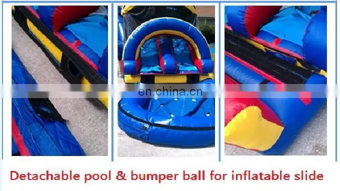 outdoor interesting Inflatable water slip n slide ID-SLL010