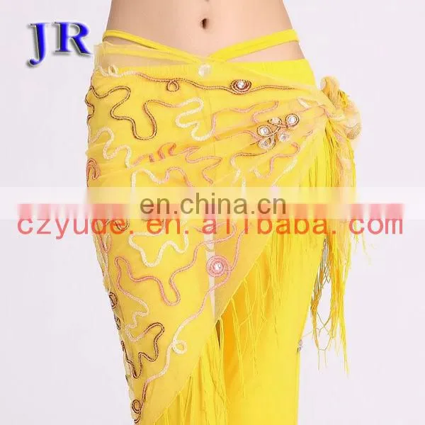 High embroidery net cloth belly dance waist belt Y-2018#