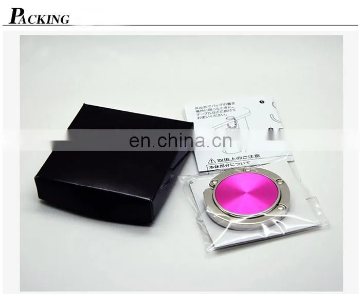 Different colors Metal with plastic flower plastic bag hanger