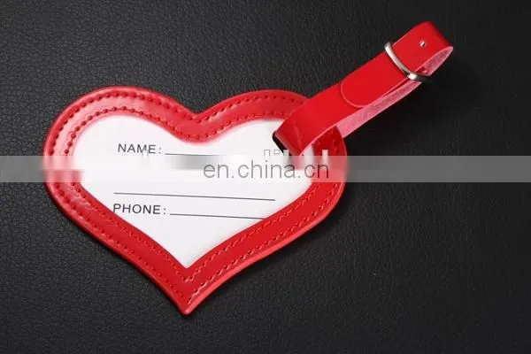 HIGH QUALITY PROMOTIONAL SALE BAGGAGE LEATHER LUGGAGE TAG