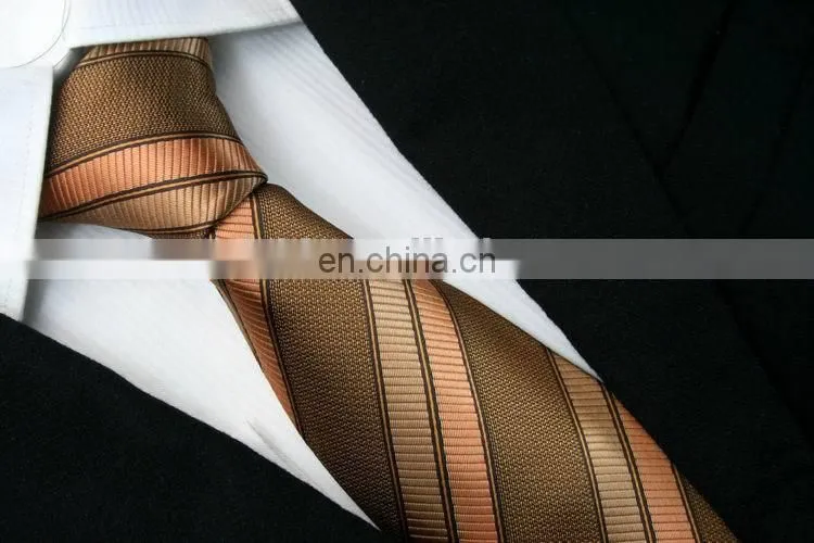 Factory wholesale Stripe Slim Knitted Necktie