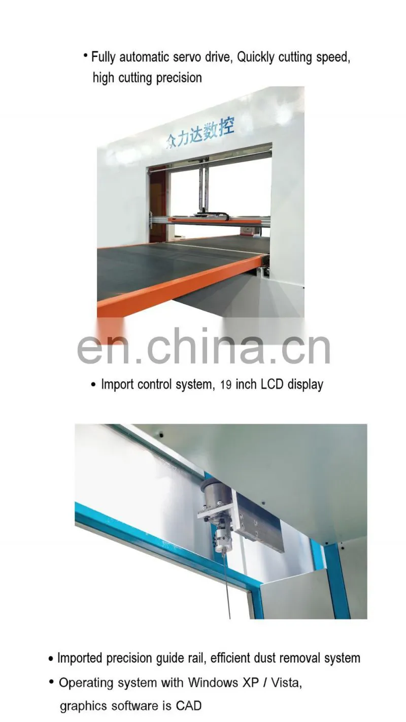 Good price cnc fast wire for pu pvc eva foam contour cutting machine