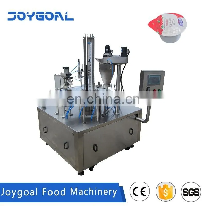cup sealer machine for lingonberry juice plastic cup sealing machine