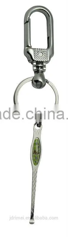 wholesale metal light and practical keychain