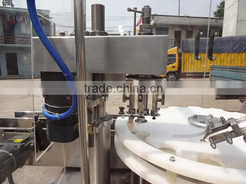 Full auto screw capping machine,capping machine for aluminum screw caps,capping machine for screw and aluminium caps