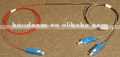 1x2 WDM Optical Fiber Splitter