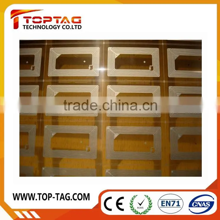 Free sample 13.56MHz RFID NFC inlay Ntag213/ 215/ 216