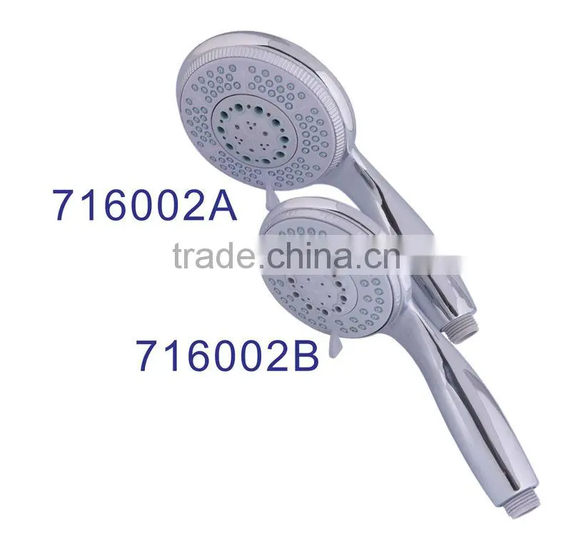 ABS hand shower with chrome